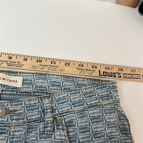 LEVI’S 512 SLIM TAPER HI-RISE LOGO JEANS UNISEX 30x30 - Picture 14 of 16